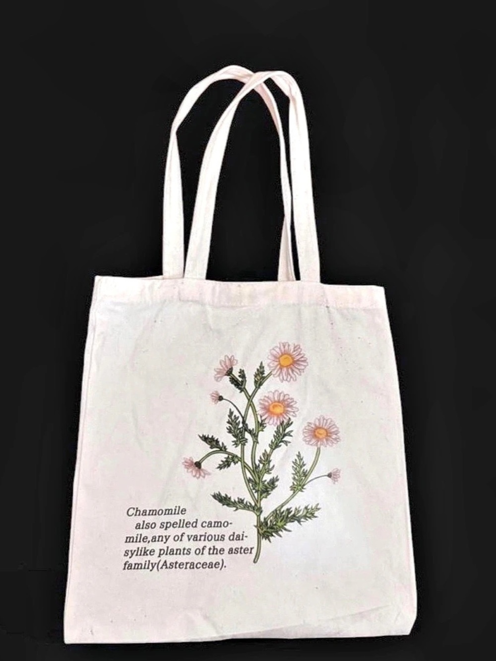Floral Botanical Tote in White & Pink!